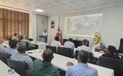 MUHTARLARA ORMAN YANGINLARI KONUSUNDA BİLGİLENDİRME YAPILDI