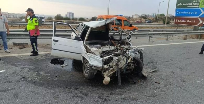 TARSUS’TA 21 YAŞINDAKİ GENÇ, TRAFİK KAZASINDA HAYATINI KAYBETTİ