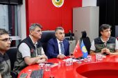 MERSİN VALİSİ ATİLLA TOROS, ORMAN BÖLGE MÜDÜRLÜĞÜ ‘YANGIN YÖNETİM MERKEZİ’NDE İNCELEMELERDE BULUNDU
