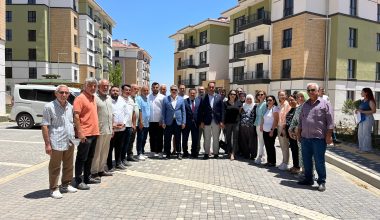MEZİTLİ TOKİ’DE HAK SAHİPLERİ EVLERİNE KAVUŞTU