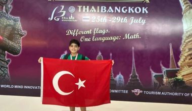 Mersinli Öğrenci Ezel Ali Altın, Matematikte Dünya 3.’sü Oldu Mersinli Öğrenci Ezel Ali Altın, Matematikte Dünya 3.’sü Oldu