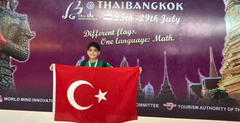 Mersinli Öğrenci Ezel Ali Altın, Matematikte Dünya 3.’sü Oldu
