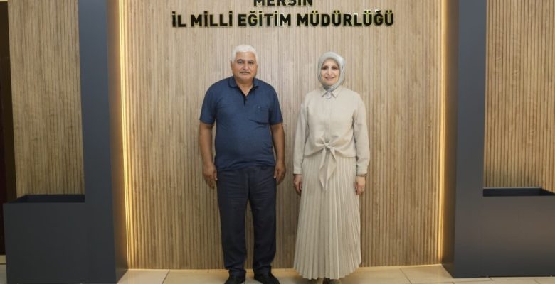 ŞEHİT MUSTAFA KORKMAZ’IN BABASI İSA KORKMAZ, İL MİLLÎ EĞİTİM MÜDÜRÜ FAZİLET DURMUŞ’U ZİYARET ETTİ