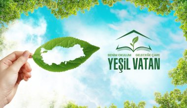 “YEŞİL VATAN-BENİM OKULUM GELECEĞE ÇARE” HAYATA GEÇİRİLİYOR