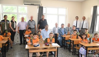 ANAMUR’DA EĞİTİM YILI FİDANLARLA AÇILDI