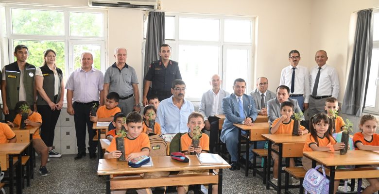 ANAMUR’DA EĞİTİM YILI FİDANLARLA AÇILDI