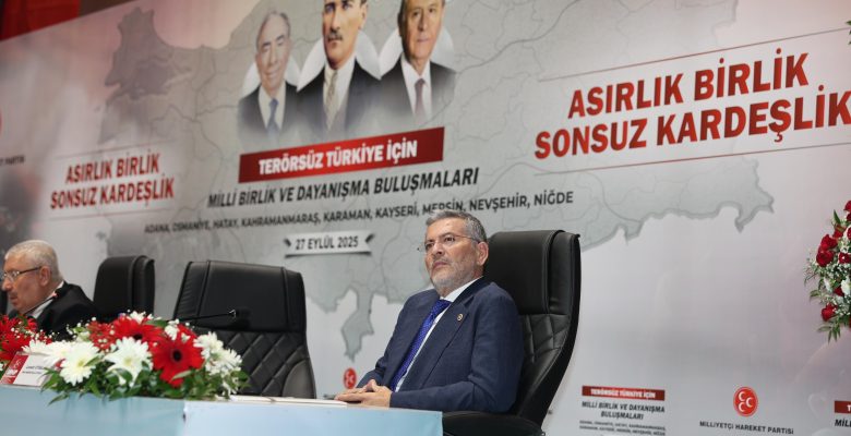 MHP MERSİN MİLLETVEKİLİ DR. LEVENT UYSAL: TERÖRSÜZ TÜRKİYE OLMADAN, BÜYÜK TÜRKİYE OLAMAZ!