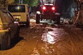 ADANA’NIN FEKE İLÇESİNDE DÜN SAĞANAK YAĞIŞ ETKİLİ OLDU