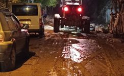 ADANA’NIN FEKE İLÇESİNDE DÜN SAĞANAK YAĞIŞ ETKİLİ OLDU