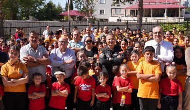 MİLLİ GURURUMUZ İLK ASTRONOT ALPER GEZERAVCI, ERDEMLİ’DE ÖĞRENCİLERLE BULUŞTU