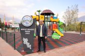 POZANTI BELEDİYESİNDEN ÖRNEK HİZMET: PARK AÇILMADAN İLGİ ODAĞI OLDU