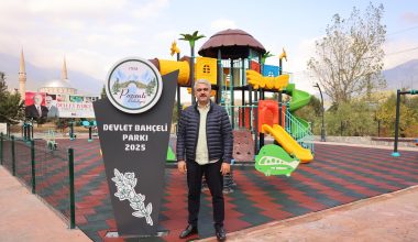 POZANTI BELEDİYESİNDEN ÖRNEK HİZMET: PARK AÇILMADAN İLGİ ODAĞI OLDU
