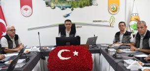 MERSİN ORMAN BÖLGE MÜDÜRÜ ATAŞ’TAN DEĞERLENDİRME TOPLANTISI