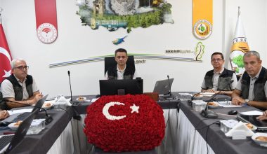 MERSİN ORMAN BÖLGE MÜDÜRÜ ATAŞ’TAN DEĞERLENDİRME TOPLANTISI