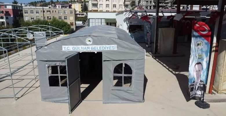 BAŞKAN ÖNGE’DEN SOSYAL BELEDİYECİLİK ADIMI: 10 MAHALLEYE TAZİYE ÇADIRI