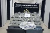 MERSİN’DE YOLCU OTOBÜSÜNDE 35 KİLOGRAM SKUNK ELE GEÇİRİLDİ