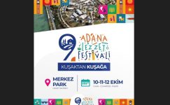 9. ULUSLARARASI ADANA LEZZET FESTİVALİ 10-12 EKİM TARİHİNDE DÜZENLENECEK!