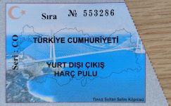 YURT DIŞINA ÇIKIŞ HARCI YENİDEN BELİRLENDİ