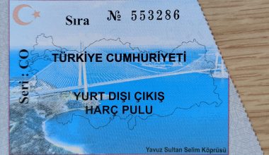 YURT DIŞINA ÇIKIŞ HARCI YENİDEN BELİRLENDİ