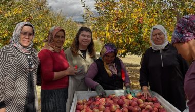 GÜLNAR’DA “HAYIRLI GÜNLER KOMŞUM” ZİYARETLERİ KADIN ELİYLE, GÖNÜLLERE DOKUNUYOR