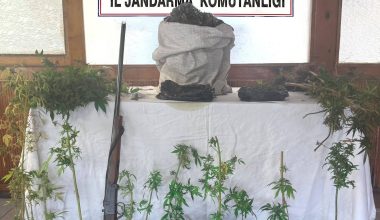 JANDARMADAN UYUŞTURUCU MADDE OPERASYONU