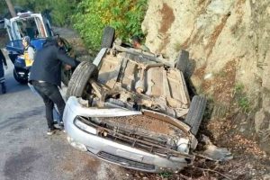 OSMANİYE’DE FECİ KAZA: ARAÇ ŞARAMPOLE DEVRİLDİ YARALILAR VAR