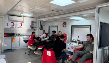 ANAMUR ORMAN İŞLETME MÜDÜRLÜĞÜ’NDEN KAN BAĞIŞI KAMPANYASINA DESTEK