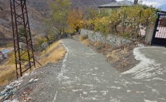 POZANTI BELEDİYESİ ÖMERLİ MAHALLESİ’NDE PARKE TAŞI ÇALIŞMALARINI TAMAMLADI