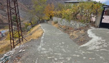 POZANTI BELEDİYESİ ÖMERLİ MAHALLESİ’NDE PARKE TAŞI ÇALIŞMALARINI TAMAMLADI