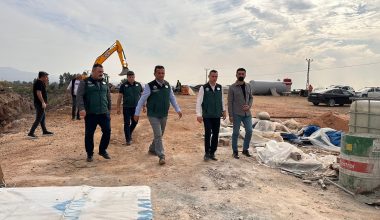 KIRIKHAN’IN İÇME SUYU HATTI YENİLENİYOR: DSİ 6.ADANA BÖLGE MÜDÜRÜ TOKALAK, ÇALIŞMALARI YERİNDE İNCELEDİ