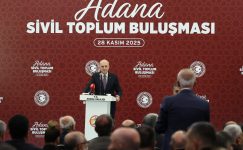 TBMM BAŞKANI NUMAN KURTULMUŞ ADANA’DA KONUŞTU: TERÖR BELASINI GERİDE BIRAKIYORUZ