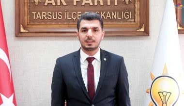 AK PARTİ TARSUS İLÇE BAŞKANI ABDURRAHMAN ALTINSUCU’NUN İSTİFASI ALINDI