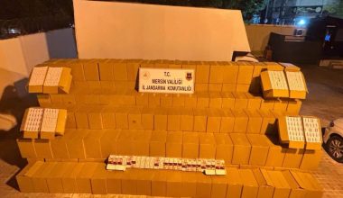 JANDARMADAN KAÇAK MAKARON OPERASYONU