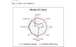 MERSİN, DEVLETİN KALKINMA POLİTİKASIYLA 13’ÜNCÜ SIRAYA YÜKSELDİ