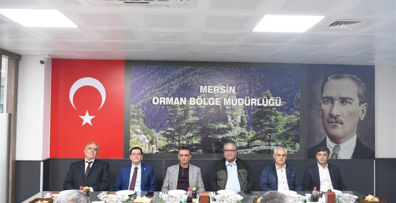 MERSİN ORMAN BÖLGE MÜDÜR YARDIMCISI YAŞAR YAMAN SAĞLAM’A VEDA YEMEĞİ