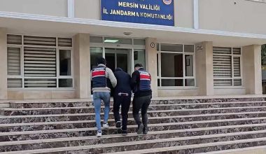 101 SUÇ KAYDI BULUNAN FİRARİ MERSİN JANDARMASI TARAFINDAN YAKALANDI