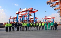 MERSİN VALİSİ ATİLLA TOROS, MERSİN ULUSLARARASI LİMANI’NDA İNCELEMELERDE BULUNDU