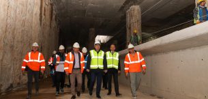 MERSİN VALİSİ ATİLLA TOROS, MERSİN-ADANA-OSMANİYE-GAZİANTEP HIZLI TREN HATTINDA İNCELEMELERDE BULUNDU