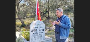 ŞEHİT İMAM AHMET AYDIN, ŞEHADET YILDÖNÜMÜNDE MEZARINDA DUALARLA ANILDI