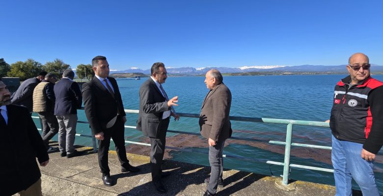 AK PARTİ ADANA MİLLETVEKİLİ DOĞRU, ÇATALAN BARAJI’NDA İNCELEMELERDE BULUNDU