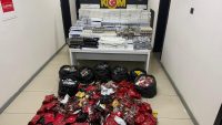 MERSİN’DE KAÇAK SİGARA VE MAKARON OPERASYONU: 8 GÖZALTI, 4 TUTUKLAMA