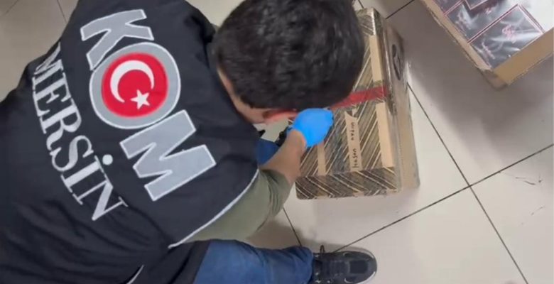 MERSİN’DE KAÇAK PARFÜM OPERASYONU: 459 ÜRÜN ELE GEÇİRİLDİ