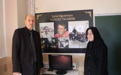 TUNCAY ÖĞRETMENİN HATIRASI KİTAPLARLA YAŞAYACAK