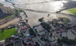 KOZAN’DA SEL FELAKETİ HAVADAN GÖRÜNTÜLENDİ: HASAR BÜYÜK
