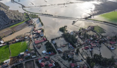 KOZAN’DA SEL FELAKETİ HAVADAN GÖRÜNTÜLENDİ: HASAR BÜYÜK