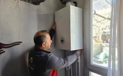 POZANTI’DA 40 AİLENİN DAHA EVİ DOĞALGAZ KONFORUNA KAVUŞTU