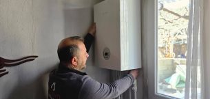 POZANTI’DA 40 AİLENİN DAHA EVİ DOĞALGAZ KONFORUNA KAVUŞTU