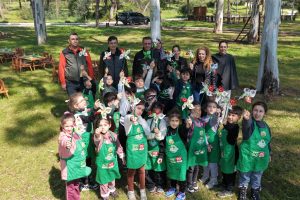 ORMAN OKULU’NDA MİNİKLERE DOĞA EĞİTİMİ: HEM ÖĞRENDİLER HEM EĞLENDİLER