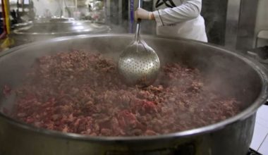 MERSİN BÜYÜKŞEHİR BELEDİYESİ AŞEVİNDE SKANDAL: KAVURMADA TEK TIRNAKLI HAYVAN ETİ TESPİT EDİLDİ