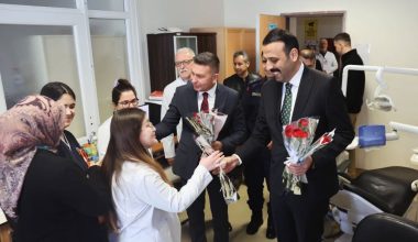 KARAİSALI BELEDİYE BAŞKANI BEKİR ŞİMŞEK’TEN SAĞLIK ÇALIŞANLARINA 14 MART ZİYARETİ